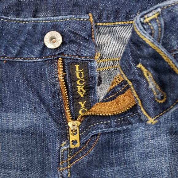 Lucky Brand Jean Pink Stitch 28 - Picture 2 of 5